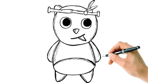 How To Draw Garten Of Banban 3 New Character Panda YouTube