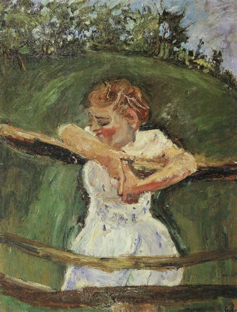 Jeune fille devant une clôture Soutine Huile sur toile Flickr