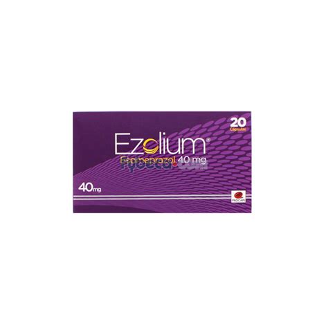 Ezolium Caps 40Mg C 20 Suelta Fybeca