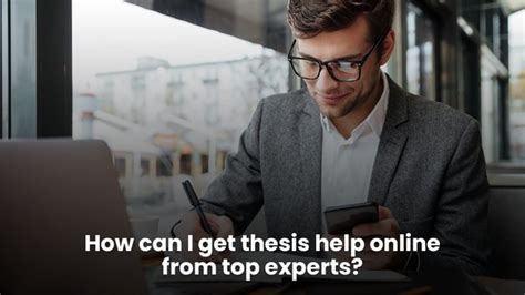 Where Can I Find Online Thesis Writing Help Quora