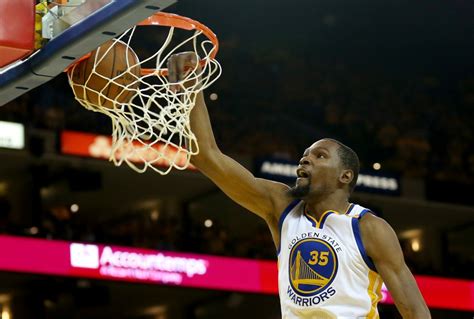 Warriors Kevin Durant Goes Coast To Coast For Dunk In Game 1