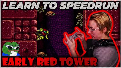 Learn To Speedrun Super Metroid Early Red Tower Youtube