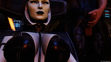 Rule 34 XYZ Bioware Mass Effect Commander Shepard Edi Jeff Moreau