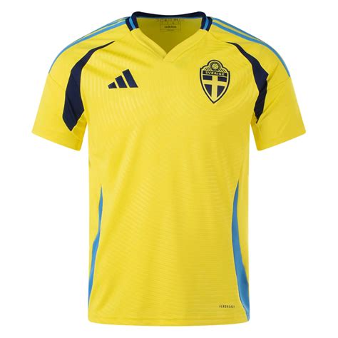 Adidas Sweden 2024 Home Jersey