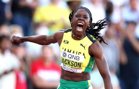 Shericka Jackson Runs Secs Wins M At World Championships