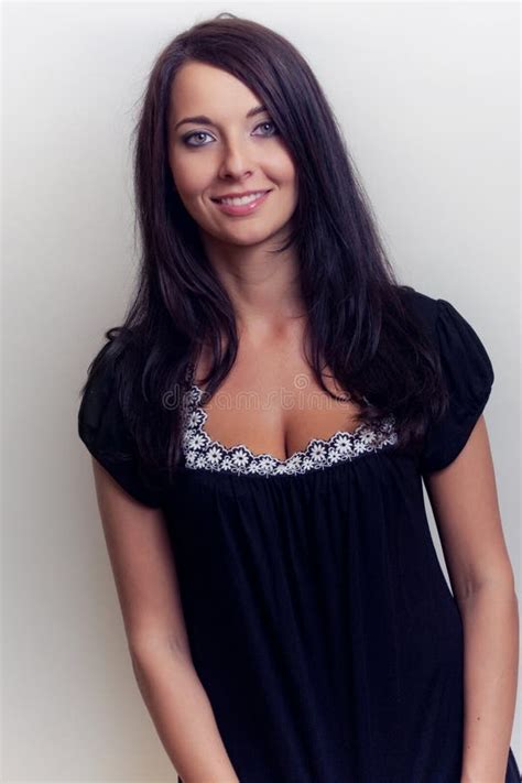 Naked Breast And Smile Stock Image Image Of Cancer Model