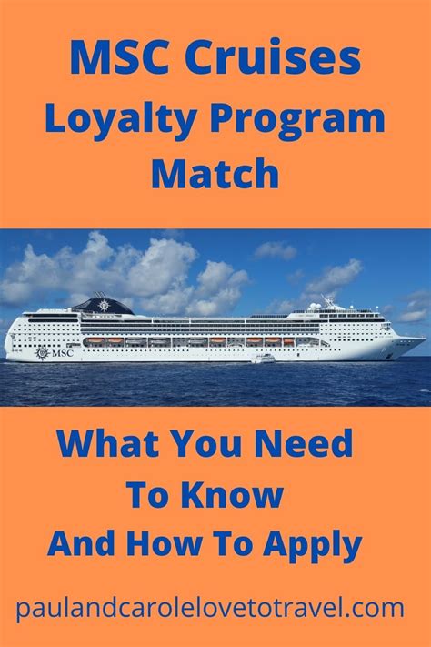 Msc Cruise Status Match Chart