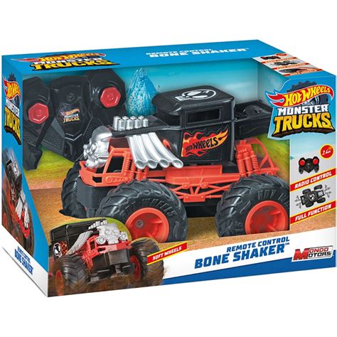 Masina Cu Telecomanda Hot Wheels Monster Trucks Bone Shaker Noriel
