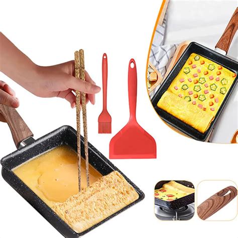 Tamagoyaki Sart N Para Tortilla Japonesa Sart N Antiadherente Para