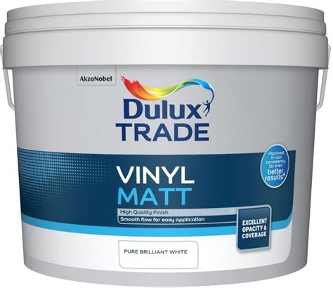 Dulux Vinyl Matt Pbw Pure Brilliant White B L L Od K