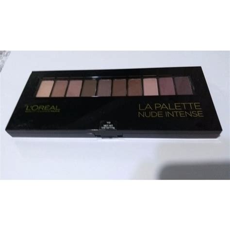 Paleta De Cores Sombra Nude INtense Loreal Paris 17 5g Shopee Brasil