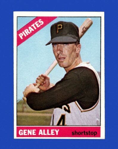 1966 Topps Set Break 336 Gene Alley EX EXMINT GMCARDS EBay