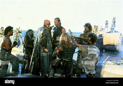 Dennis Hopper And Kevin Costner Film Waterworld 1995 Characters