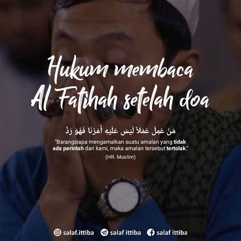 Pa Hukum Membaca Al Fatihah Ditujukan Pada Ruh Si Fulan Atau Membaca