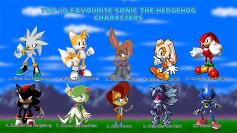 My Top 10 Favorite Sonic Characters List by mbf1000 on DeviantArt ...