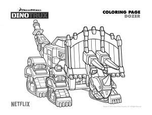 Dibujos Para Colorear De Dinotrux