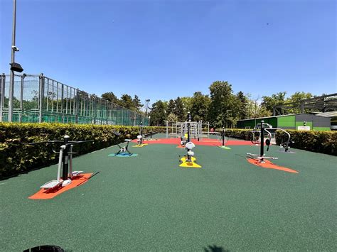 B Foto Cum Arat Zona De Fitness Din Parcul Drumul Taberei