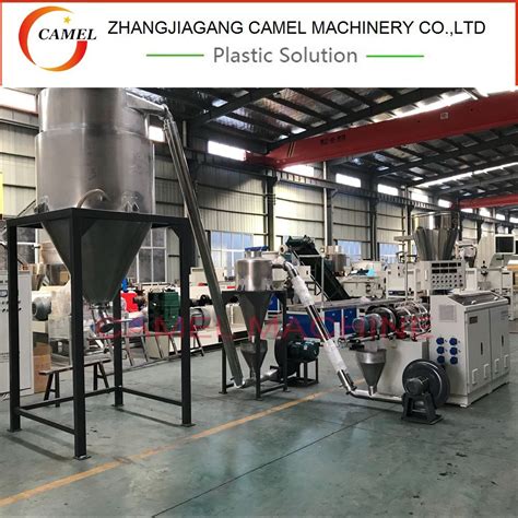 PVC Compounding Pelletizing Granulator Recycling Extrusion Line With