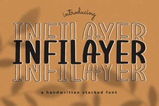 Infilayer Font By WADLEN Creative Fabrica