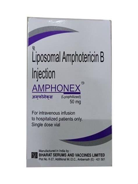 Bharat Serum Liposomol Liposomal Amphotericin B Injection Rs