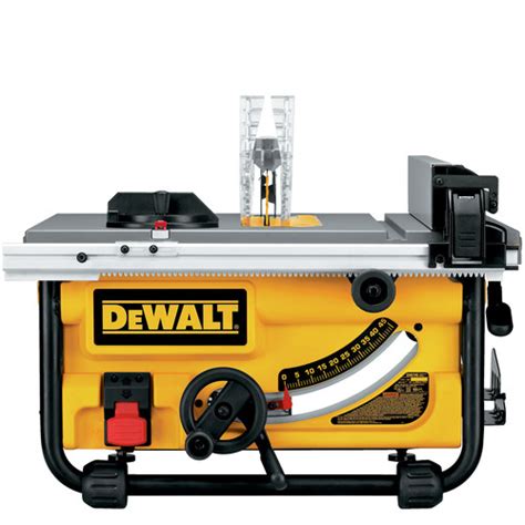 Dewalt Dw745 10 In Compact Jobsite Table Saw