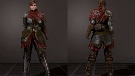 Skyrim Sefalconer Armor Tre Maga