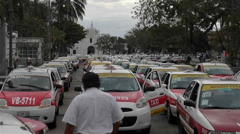 Taxistas De Veracruz Piden Frenar InDriver Y Uber En La Zona Conurbada