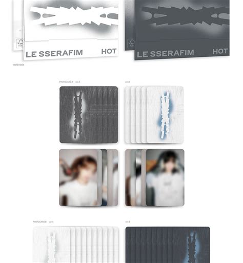 SET POB Weverse Albums Ver LE SSERAFIM HOT Th Mini Album Th Mar Shopee Malaysia