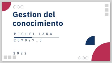 Gestion Del Conocimiento