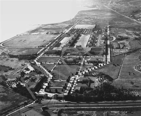 Naval Training Center - aerial - 1928 - San Diego History Center