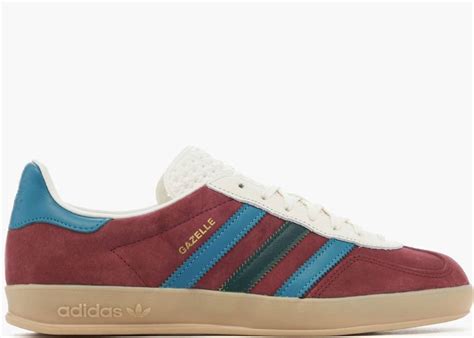 Adidas Gazelle Indoor Collegiate Burgundy Arctic Fuchsia Hype Clothinga