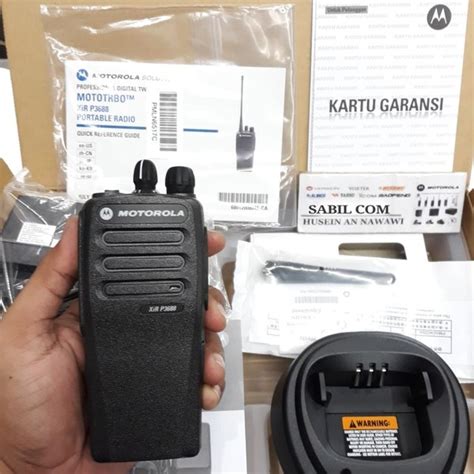 Jual Radio Ht Motorola Xir P Analog Digital Original Garansi