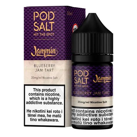 Blueberry Aka Blueberry Jam Tart Pod Salt Nic Salts The Vaping Kiwi