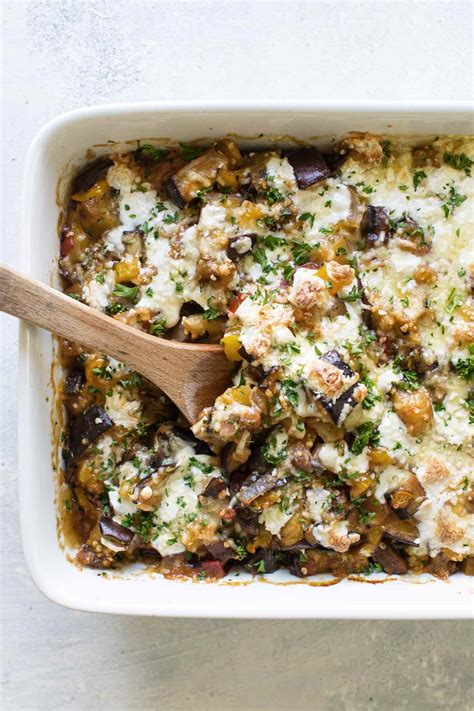 Eggplant Casserole Girl Gone Gourmet