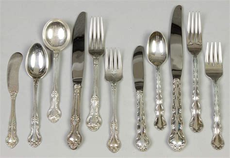 Two Sterling Silver Flatware Sets | Cottone Auctions