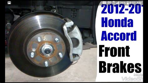 How To Replace Rear Brakes On A Honda Accord 2000 2012 Honda