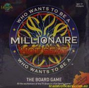 Who Wants To Be A Millionaire Hot Seat Board Game New Team Toyboxes