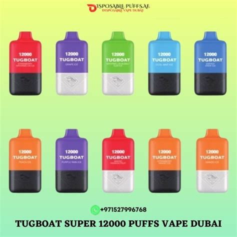 Tugboat Super Puffs Disposable Vape Dubai