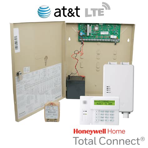 Honeywell Home Vista 20p Hardwired Cellular Security System Kit For At