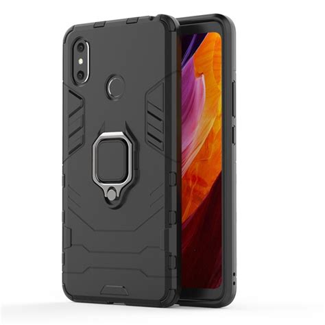 Hybrid Shockproof Case For Xiaomi Mi Max Armor Ring Magnetic Car