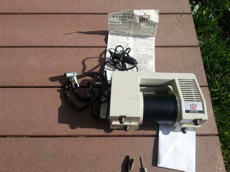 Webster air compressor/rare - Pelican Parts Forums