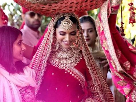 Beauty lessons to learn from Deepika Padukone’s wedding | Sabyasachi ...