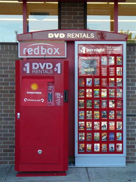 How To Purchase A Redbox Dvd Rental Machine Movie Rental Redbox