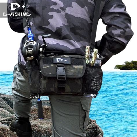 Bolsa Camuflada Masculina Para Isca De Pesca Bolsa De Ombro