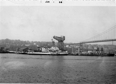 Royal Canadian Navy : Ships in & near Halifax, 1956