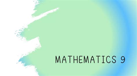 Direct Variation (Mathematics 9) | PDF 