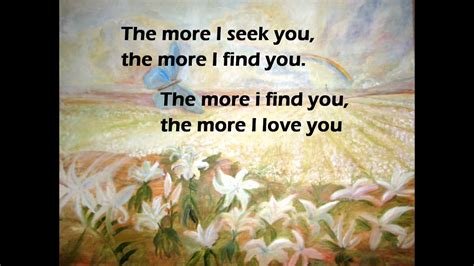 The More I Seek You Kari Jobe Youtube