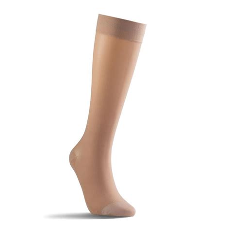 Select Sheer 15 20 Knee Nude Large