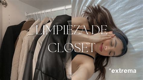 Limpieza EXTREMA de mi closet me quedé sin nada YouTube