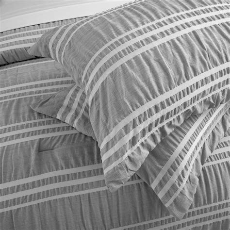 Chic Home Emma 8 Piece Striped Seersucker Comforter Set And Shams Sheets Chic Home Distribution Llc